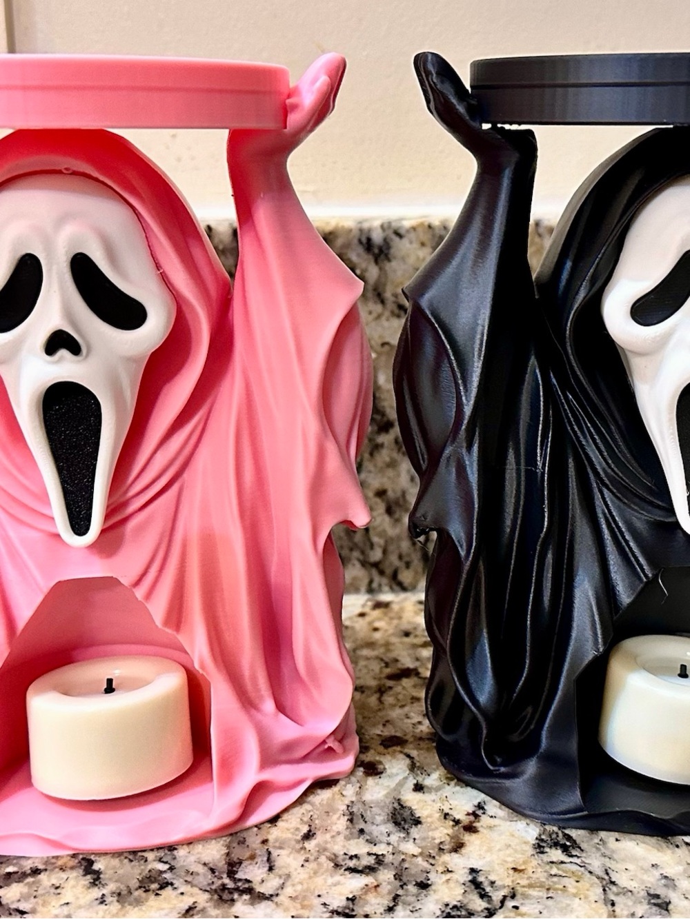 Decorative Pink Scream Ghost Wax Warmer - Brand